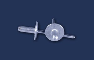 4,8x12/16 nit zrywalny aluminiowo stalowy powiększony kołnierz DIN 7337 ALU/STAL PK