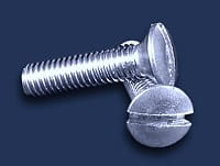 M8x25 wkręt soczewkowy, nacięcie proste DIN 964/A2