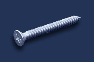 6,3x45 blachowkręt łeb stożkowy, krzyżak DIN 7982/A2