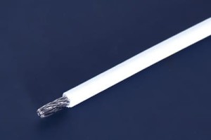 Lina 3/5 kwasoodporna splot 1x19 PCV BIAŁA  ART K8037/A4