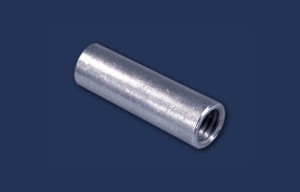 M12x50 Mufa nierdzewna A2 okrągła długa