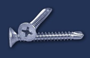 3,5x13 wkręt samowiercący do aluminium, łeb stożek DIN 7504P/A2