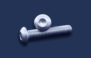 M5x55 wkręt z łbem grzybkowym, gniazdo imbus ISO 7380/A2 