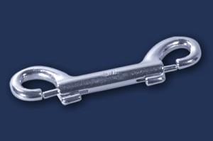 Karabińczyk podwójny 100mm ART K8416/A4