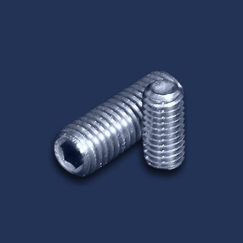 DIN 916 wkręt nierdzewny A2 dociskowy na imbus