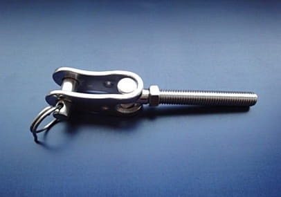 ART K8486 końcówka wachliwa z  prawym gwintem A4 kwasoodporna