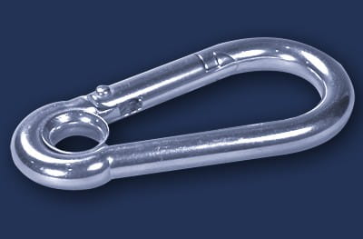 ART 8250 karabińczyk z kauszą A4 kwasoodporny