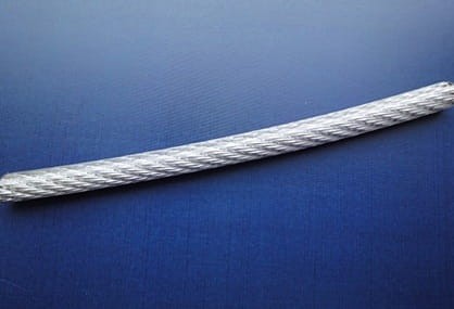 Lina splot 7x7 pvc przezroczysta INOX, kwasoodporna A4
