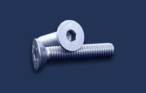 M5x16 wkręt z łbem stożkowym, gniazdo imbus DIN 7991/A2
