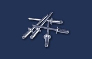 3x12 nit zrywalny aluminiowo stalowy DIN 7337 ALU/STAL