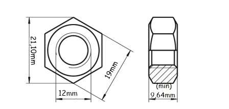 DIN 934 - M12