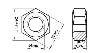 DIN 934 - M14
