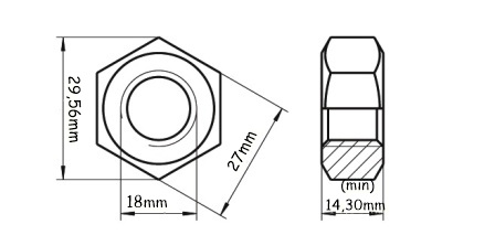 DIN 934 - M18