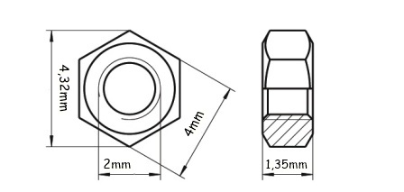 DIN 934 - M2